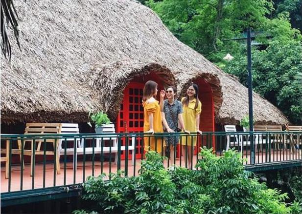 فندق Muong Retreat- Nghi Duong Xanh Trong Bao Tang Van Hoa Nghe Thuat,Hòa Bình المظهر الخارجي الصورة